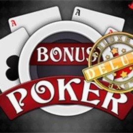 Bonus Poker Deluxe - 3 Hands slot visual from RTG (Reel Time Gaming) available on igobetapp.com