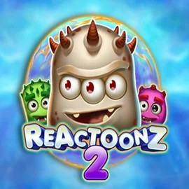 Reactoonz 2 slot logo by Play'n GO at IgoBet Casino