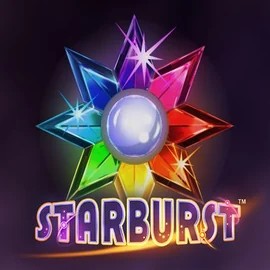 Starburst logo – Slots by NetEnt at IgoBet Casino