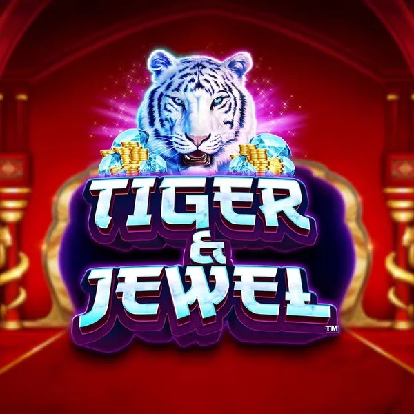 Tiger and Jewel online game logo by Greentube on igobetapp.com